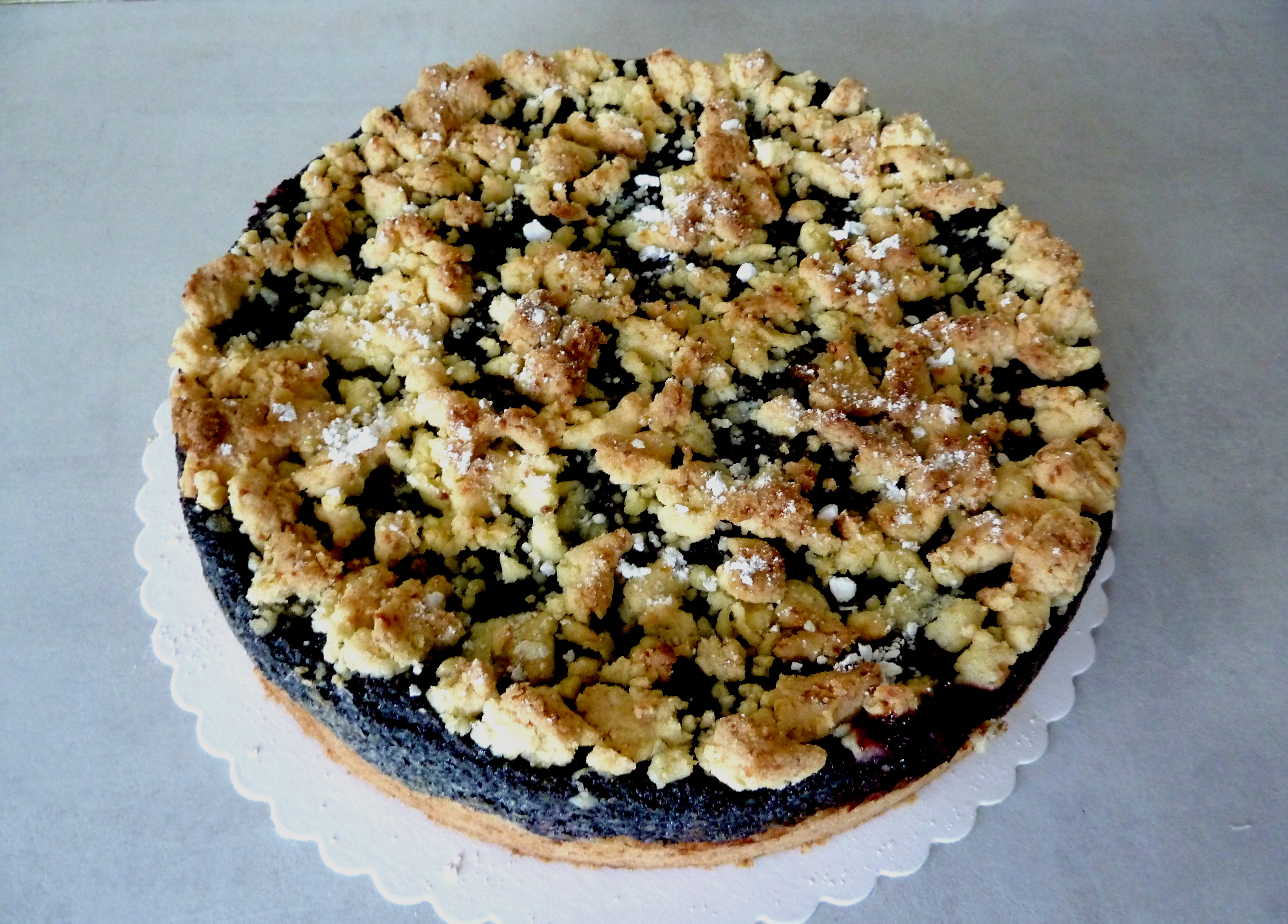 Mohn-Streusel Kuchen mit Kirschen – Main-Phantasie